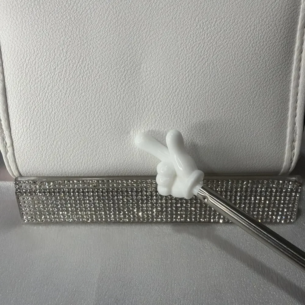 Juicy Couture Black/ White compact wallet